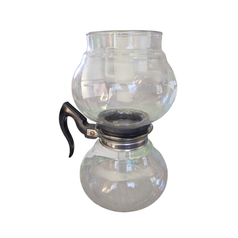 Vtg. Cory Coffee Brewer Pot 4-8 Glass Vacuum